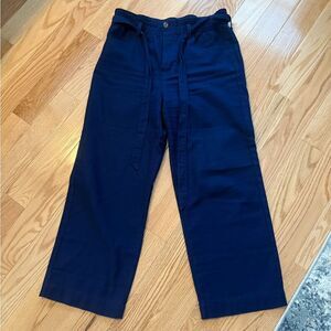 J. Crew Women’s Deep Blue straight leg Chinos size 12P